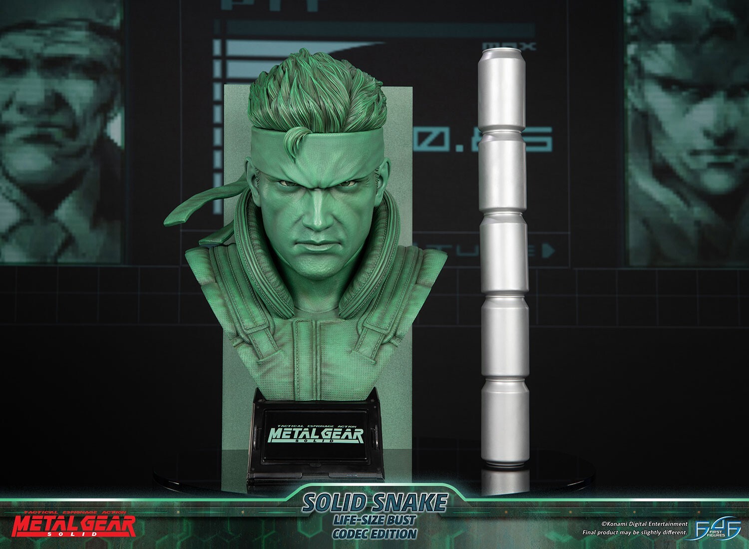 Metal Gear Solid - Solid Snake - Bust - Life-Size Bust - 1/1 - Codec Edition (First 4 Figures) photo 12