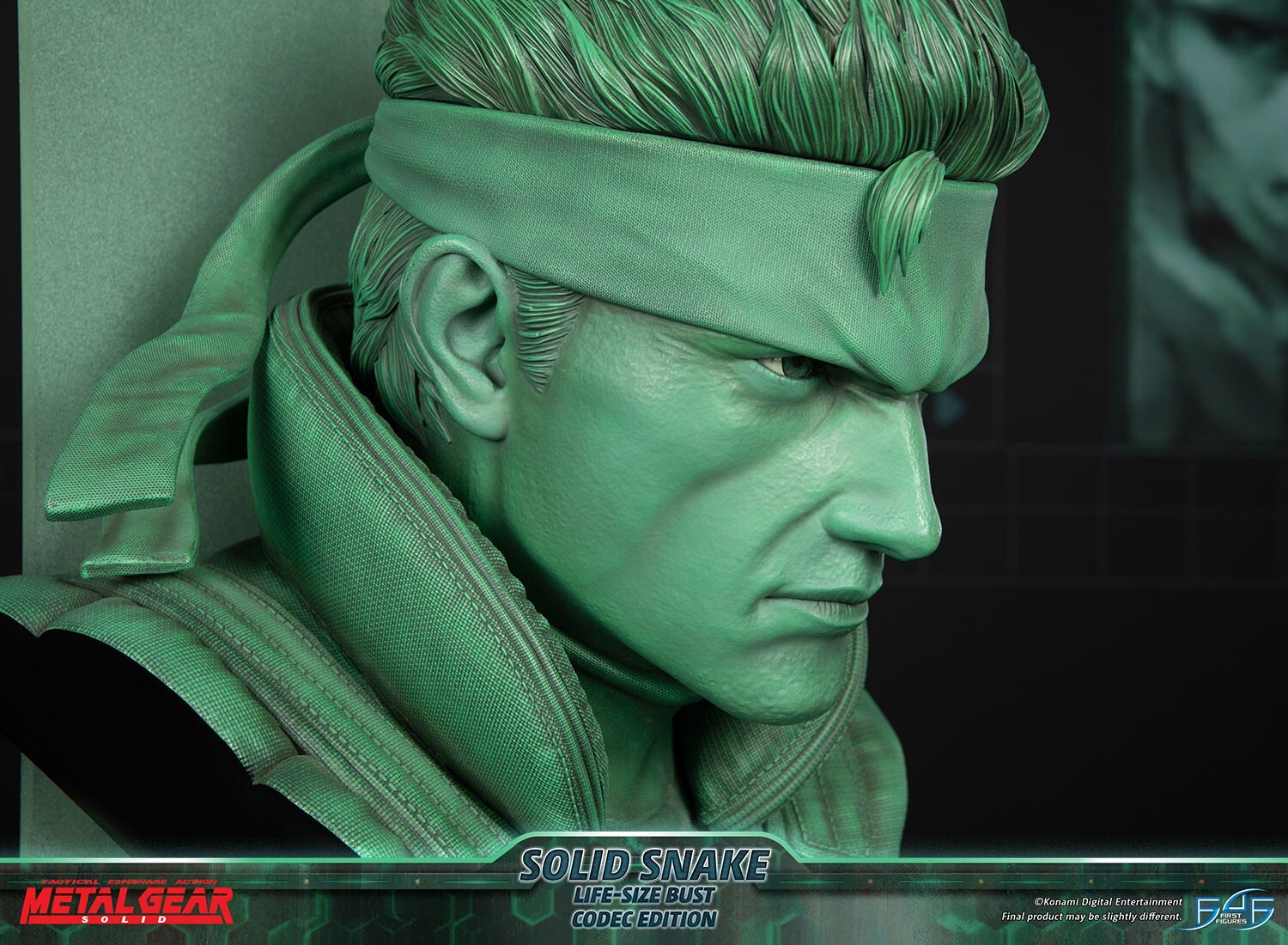 Metal Gear Solid - Solid Snake - Bust - Life-Size Bust - 1/1 - Codec Edition (First 4 Figures) photo 13