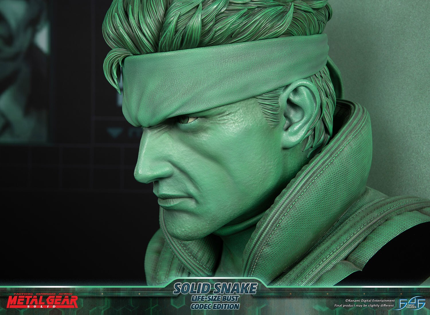 Metal Gear Solid - Solid Snake - Bust - Life-Size Bust - 1/1 - Codec Edition (First 4 Figures) photo 14