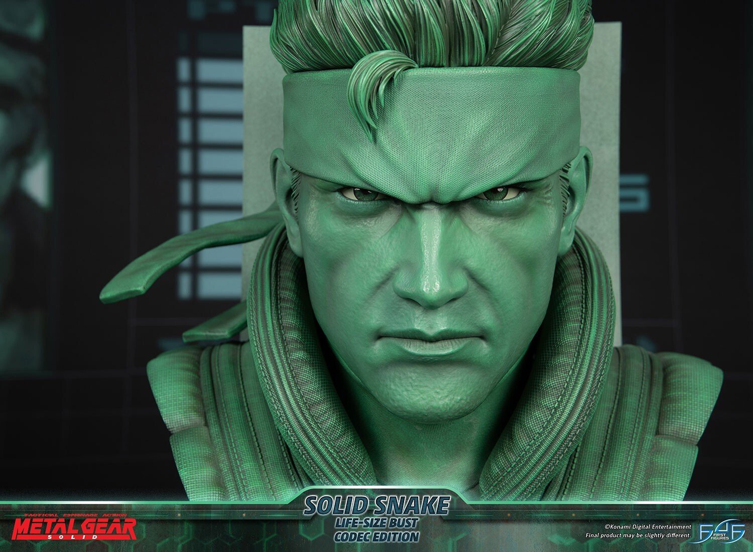 Metal Gear Solid - Solid Snake - Bust - Life-Size Bust - 1/1 - Codec Edition (First 4 Figures) photo 15