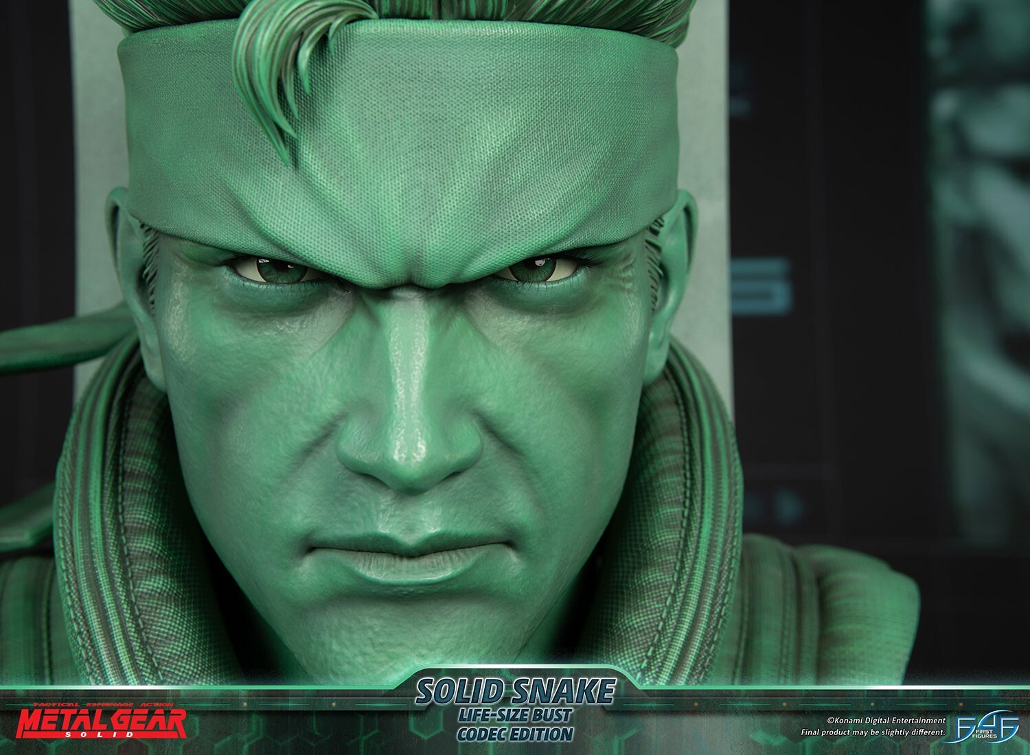 Metal Gear Solid - Solid Snake - Bust - Life-Size Bust - 1/1 - Codec Edition (First 4 Figures) photo 16