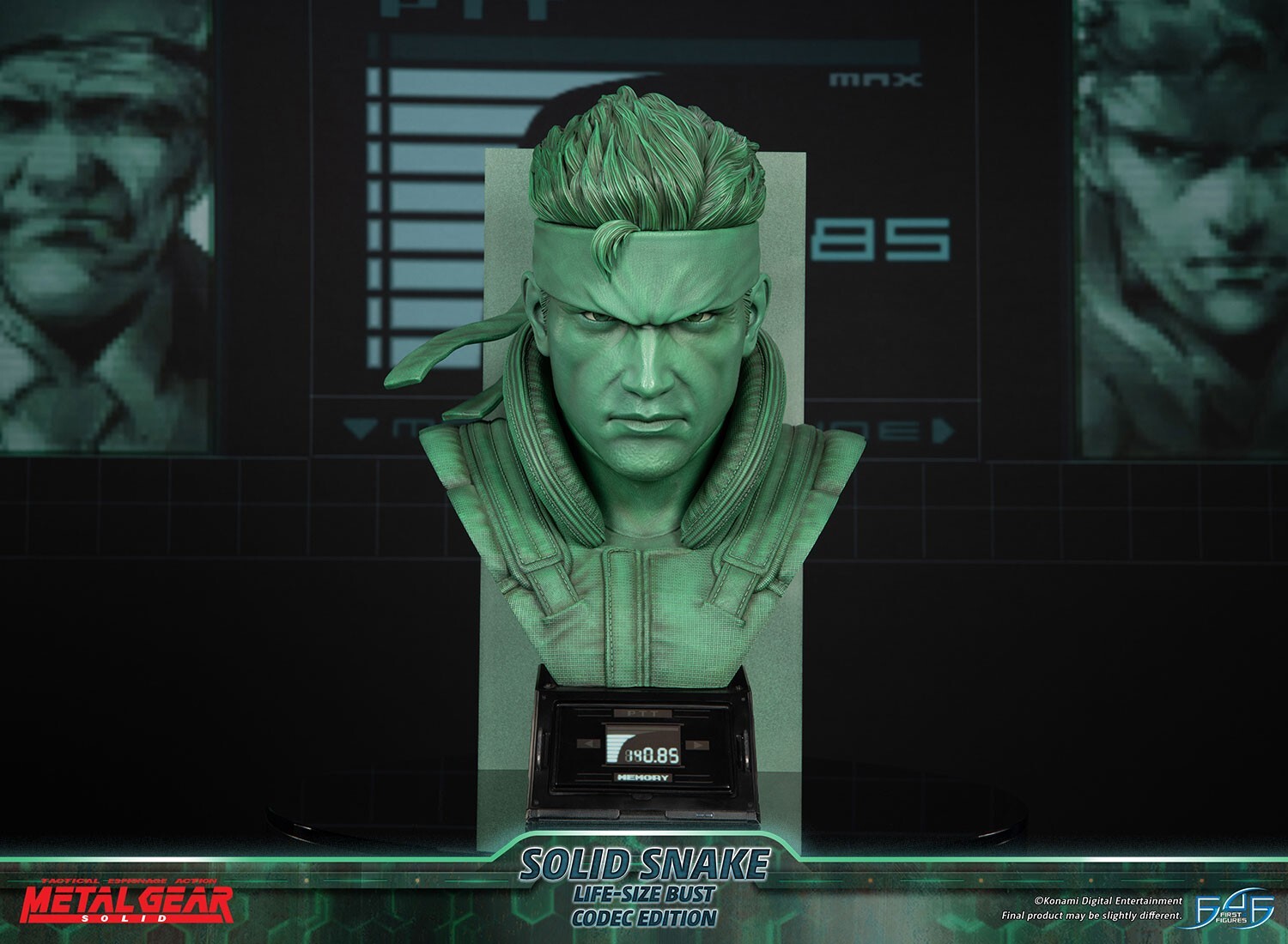 Metal Gear Solid - Solid Snake - Bust - Life-Size Bust - 1/1 - Codec Edition (First 4 Figures) photo 17