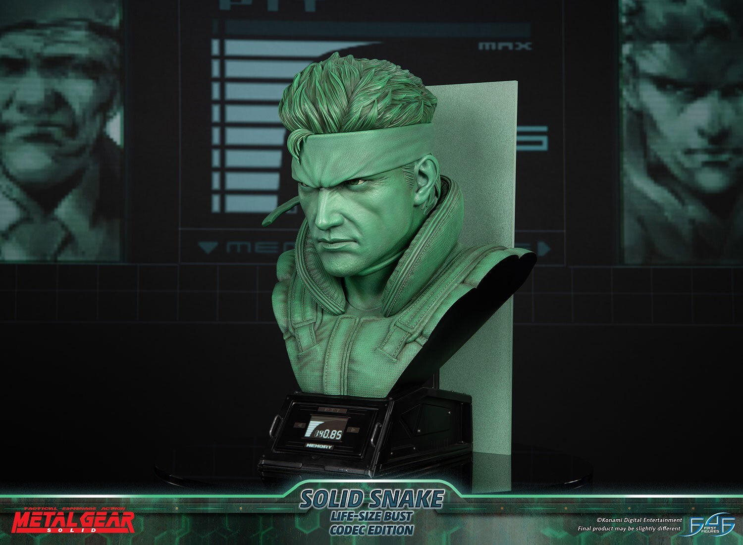 Metal Gear Solid - Solid Snake - Bust - Life-Size Bust - 1/1 - Codec Edition (First 4 Figures) photo 18