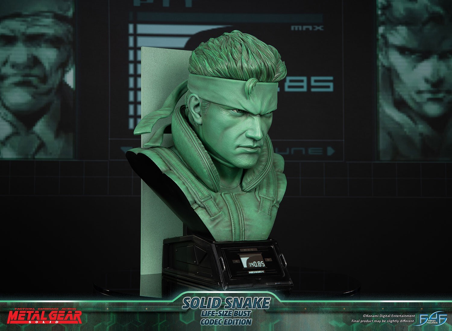 Metal Gear Solid - Solid Snake - Bust - Life-Size Bust - 1/1 - Codec Edition (First 4 Figures) photo 19