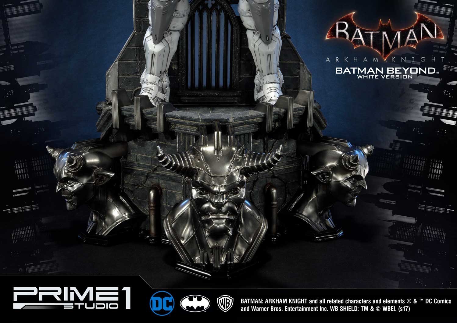 Batman: Arkham Knight - Batman - Museum Masterline Series  (MMDC-10WH) - 1/3 - Batman Beyond, White Version (Prime 1 Studio) photo 5