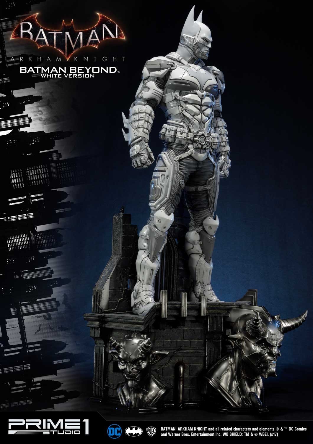 Batman: Arkham Knight - Batman - Museum Masterline Series  (MMDC-10WH) - 1/3 - Batman Beyond, White Version (Prime 1 Studio) photo 7