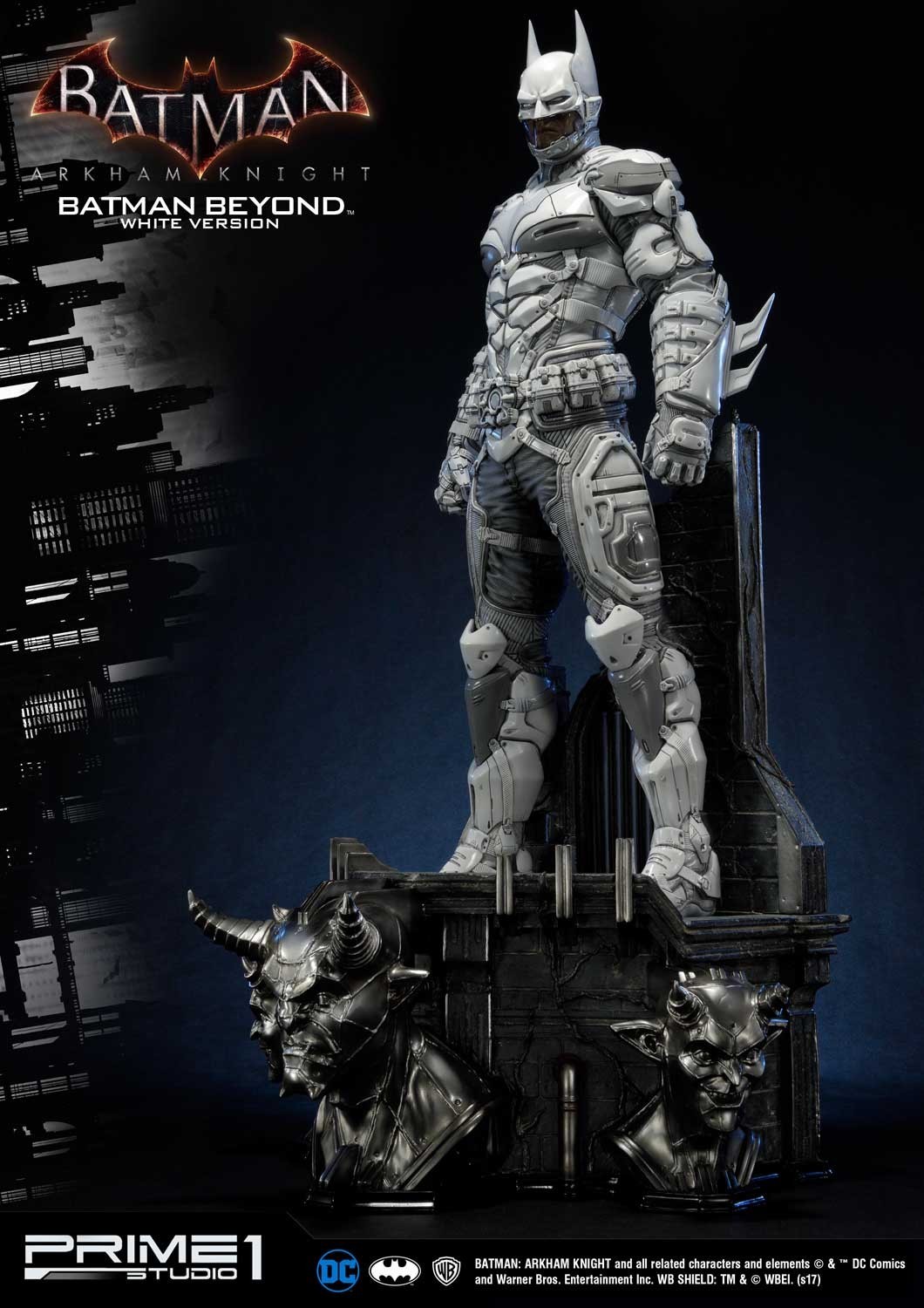 Batman: Arkham Knight - Batman - Museum Masterline Series  (MMDC-10WH) - 1/3 - Batman Beyond, White Version (Prime 1 Studio) photo 20