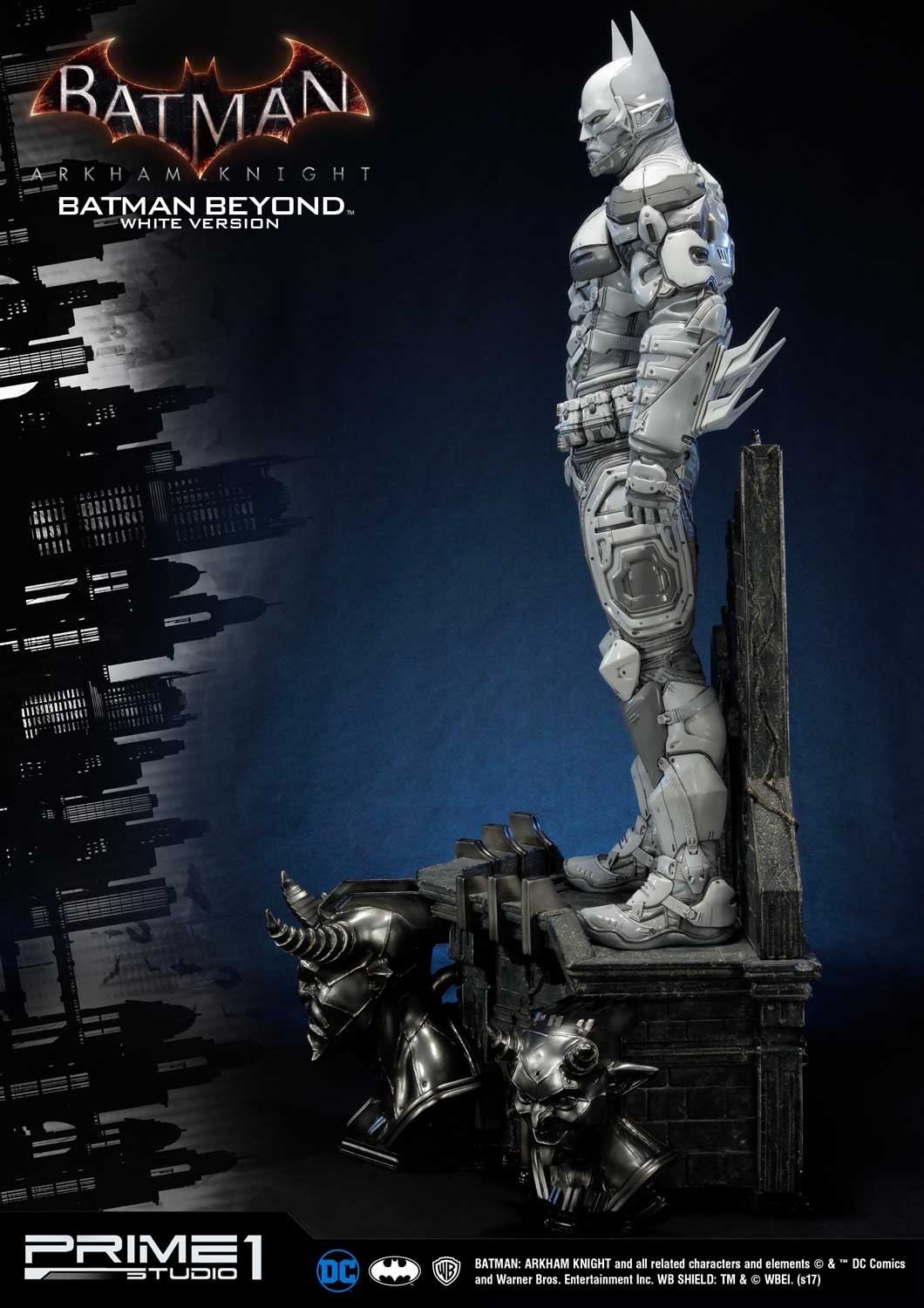 Batman: Arkham Knight - Batman - Museum Masterline Series  (MMDC-10WH) - 1/3 - Batman Beyond, White Version (Prime 1 Studio) photo 32