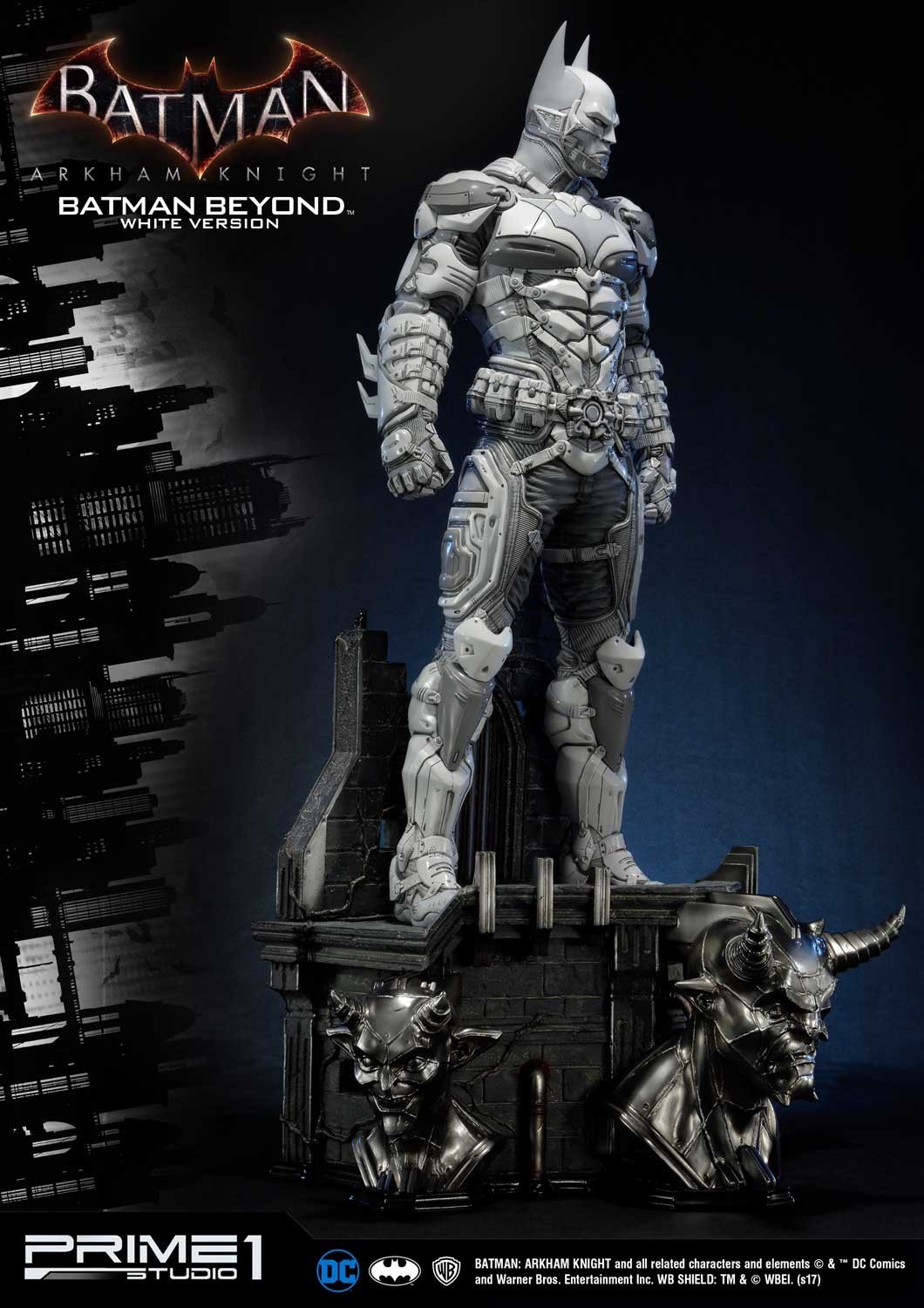 Batman: Arkham Knight - Batman - Museum Masterline Series  (MMDC-10WH) - 1/3 - Batman Beyond, White Version (Prime 1 Studio) photo 36