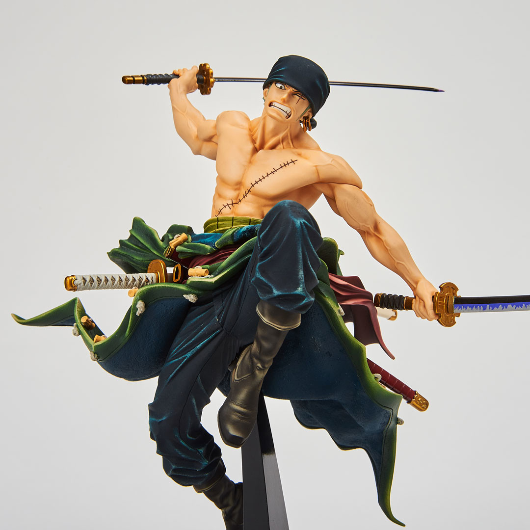 One Piece - Roronoa Zoro - Figure Colosseum - SCultures - Zoukeiou Choujoukessen World (Vol.1) (Banpresto) photo 2