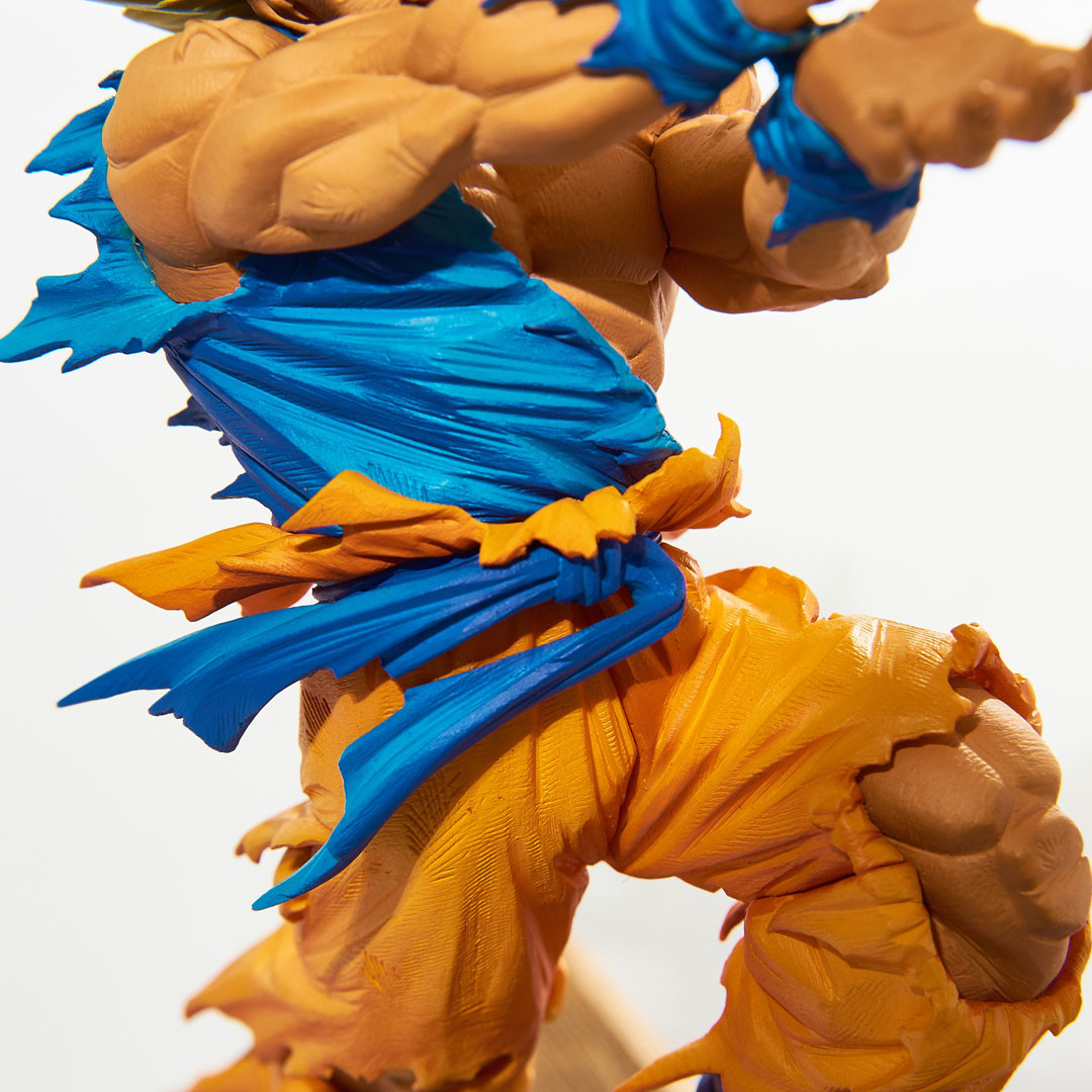 Dragon Ball Z - Son Goku SSJ - Figure Colosseum - SCultures - Zoukei Tenkaichi Budoukai World  (Stage 1) (Banpresto) photo 7
