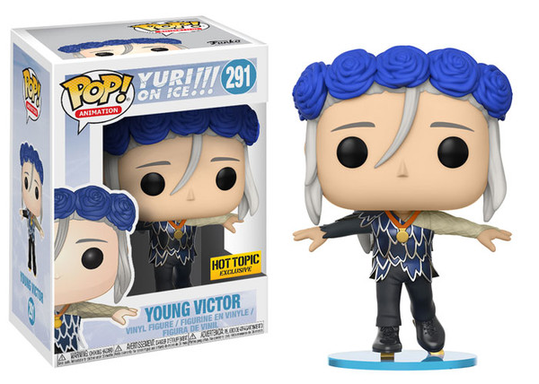 Yuri!!! on Ice - Victor Nikiforov - POP! Animation (291) - POP! Vinyl (22671) - Young Victor (Funko Toys, Hot Topic)