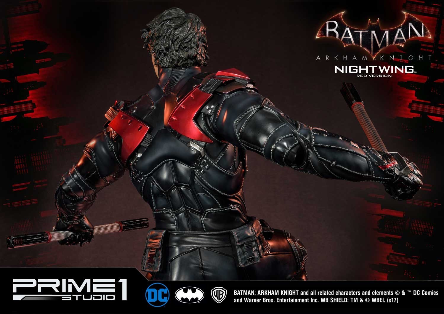 Batman: Arkham Knight - Nightwing - Museum Masterline Series (MMDC-12RD) - 1/3 - Red Version (Prime 1 Studio)