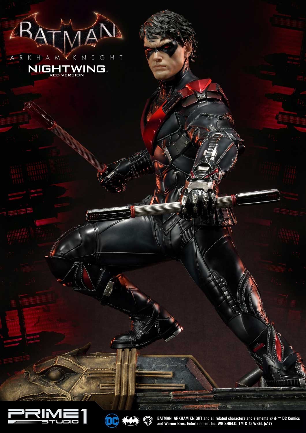 Batman: Arkham Knight - Nightwing - Museum Masterline Series  (MMDC-12RD) - 1/3 - Red Version (Prime 1 Studio) photo 2