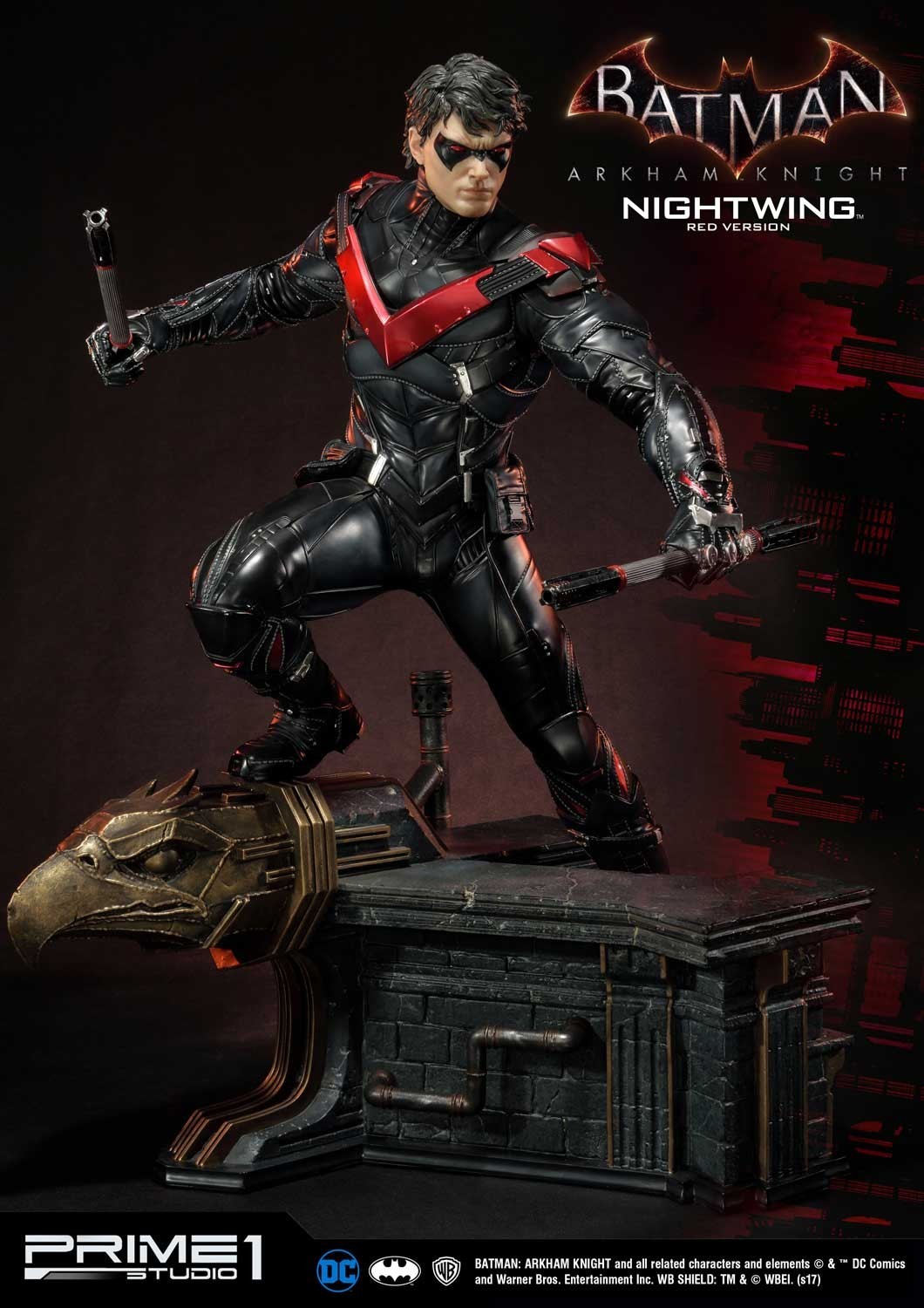 Batman: Arkham Knight - Nightwing - Museum Masterline Series  (MMDC-12RD) - 1/3 - Red Version (Prime 1 Studio) photo 3