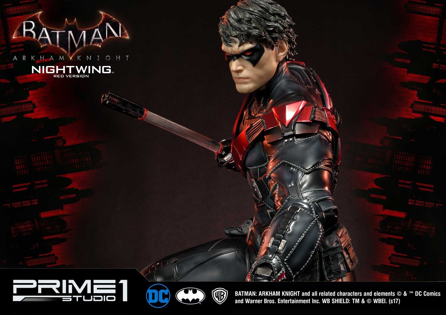 Batman: Arkham Knight - Nightwing - Museum Masterline Series  (MMDC-12RD) - 1/3 - Red Version (Prime 1 Studio) photo 5