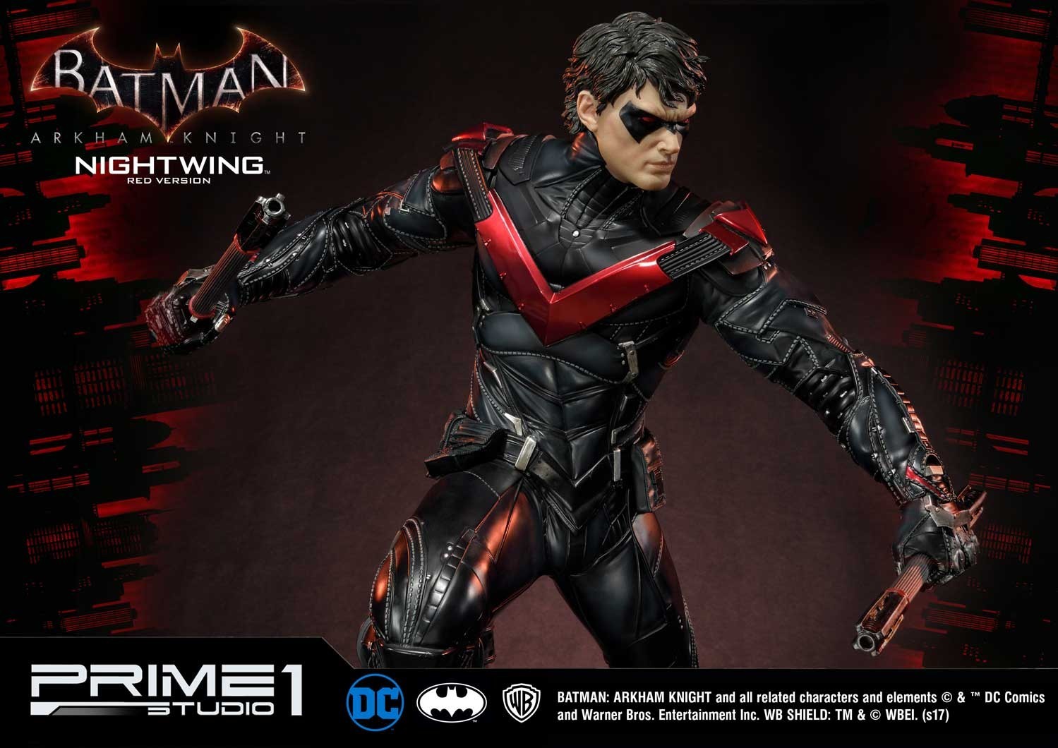 Batman: Arkham Knight - Nightwing - Museum Masterline Series  (MMDC-12RD) - 1/3 - Red Version (Prime 1 Studio) photo 6