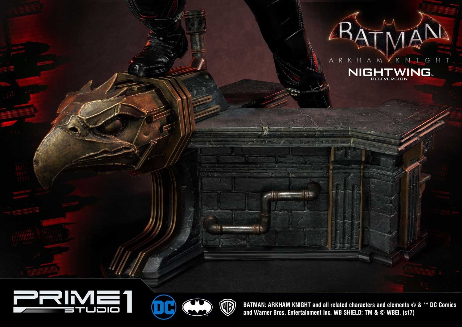 Batman: Arkham Knight - Nightwing - Museum Masterline Series  (MMDC-12RD) - 1/3 - Red Version (Prime 1 Studio) photo 9