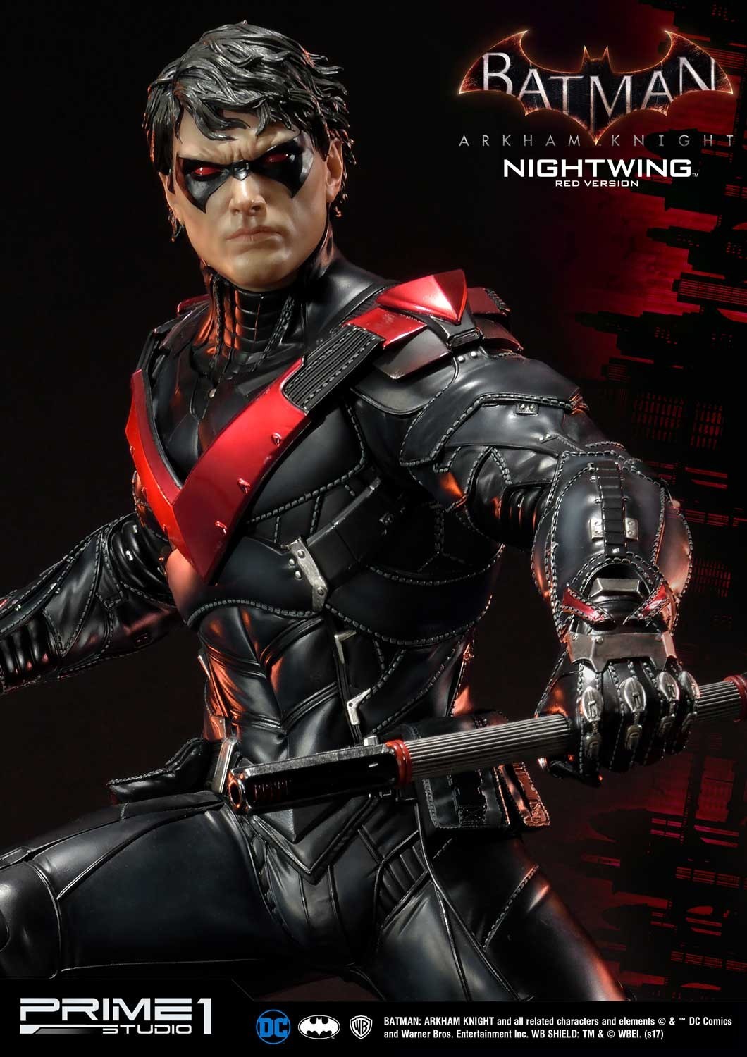 Batman: Arkham Knight - Nightwing - Museum Masterline Series  (MMDC-12RD) - 1/3 - Red Version (Prime 1 Studio) photo 11