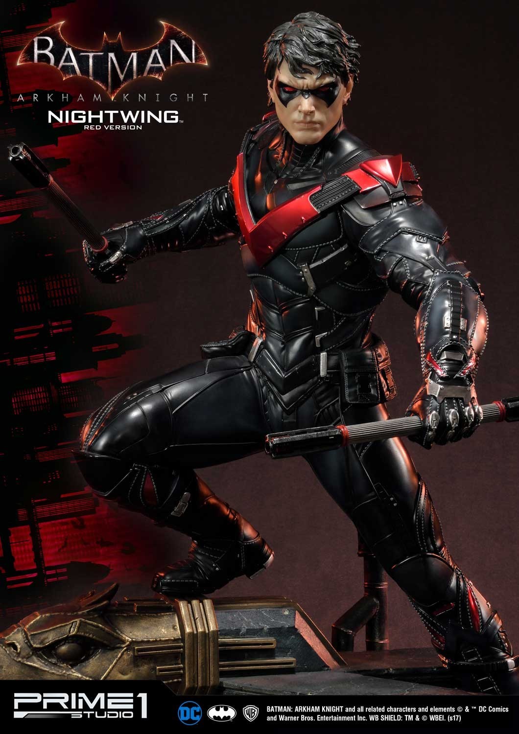 Batman: Arkham Knight - Nightwing - Museum Masterline Series  (MMDC-12RD) - 1/3 - Red Version (Prime 1 Studio) photo 13