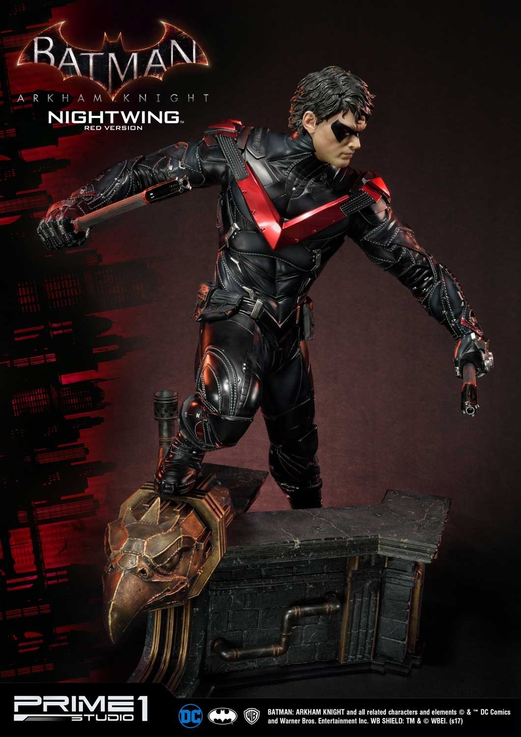 Batman: Arkham Knight - Nightwing - Museum Masterline Series  (MMDC-12RD) - 1/3 - Red Version (Prime 1 Studio) photo 14