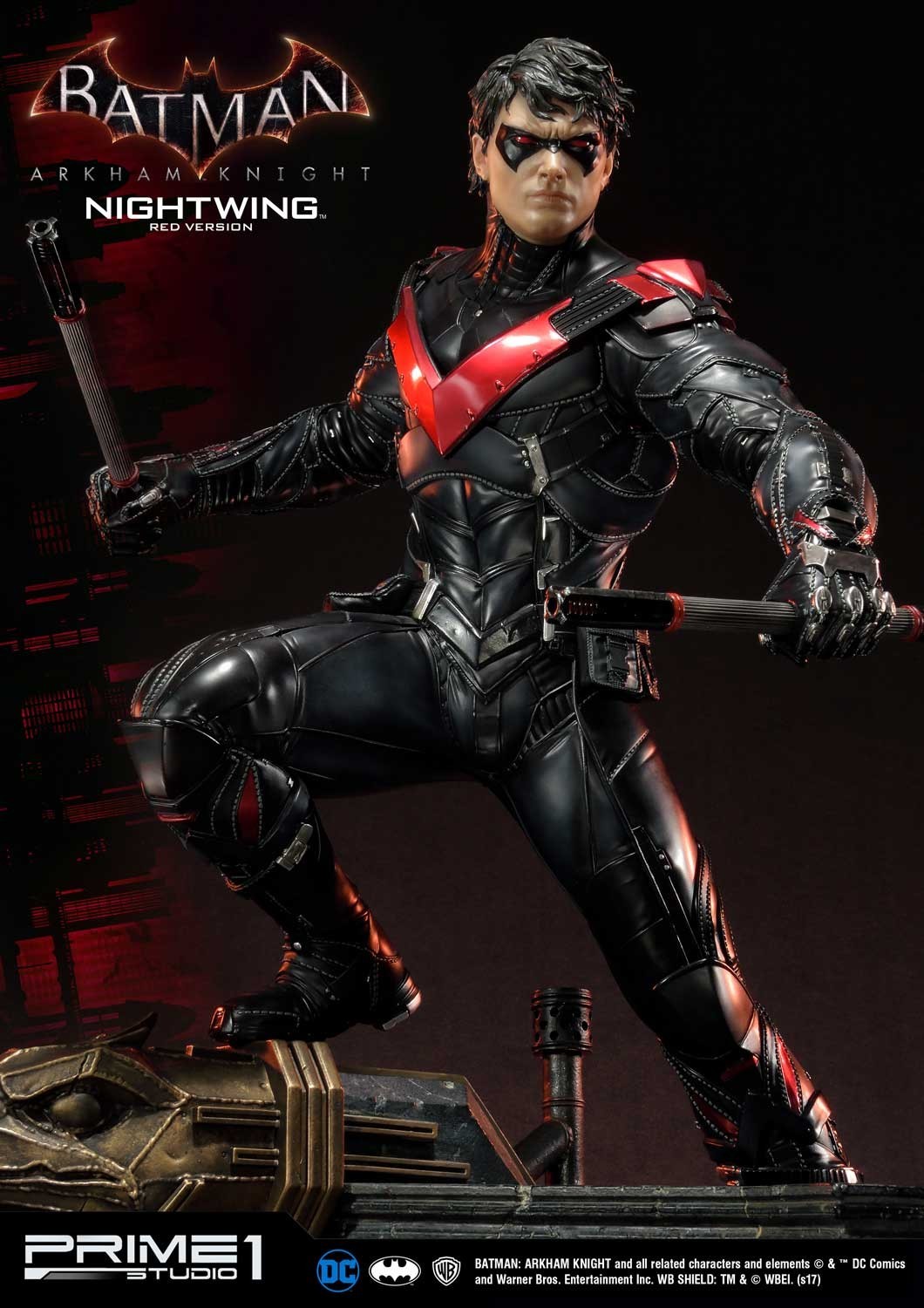 Batman: Arkham Knight - Nightwing - Museum Masterline Series  (MMDC-12RD) - 1/3 - Red Version (Prime 1 Studio) photo 15