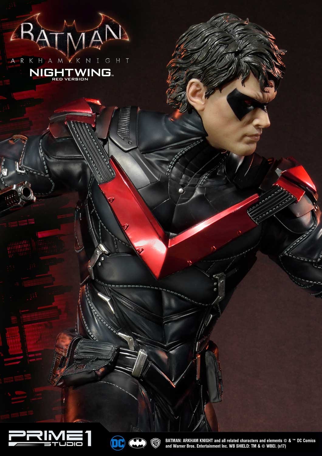 Batman: Arkham Knight - Nightwing - Museum Masterline Series  (MMDC-12RD) - 1/3 - Red Version (Prime 1 Studio) photo 17