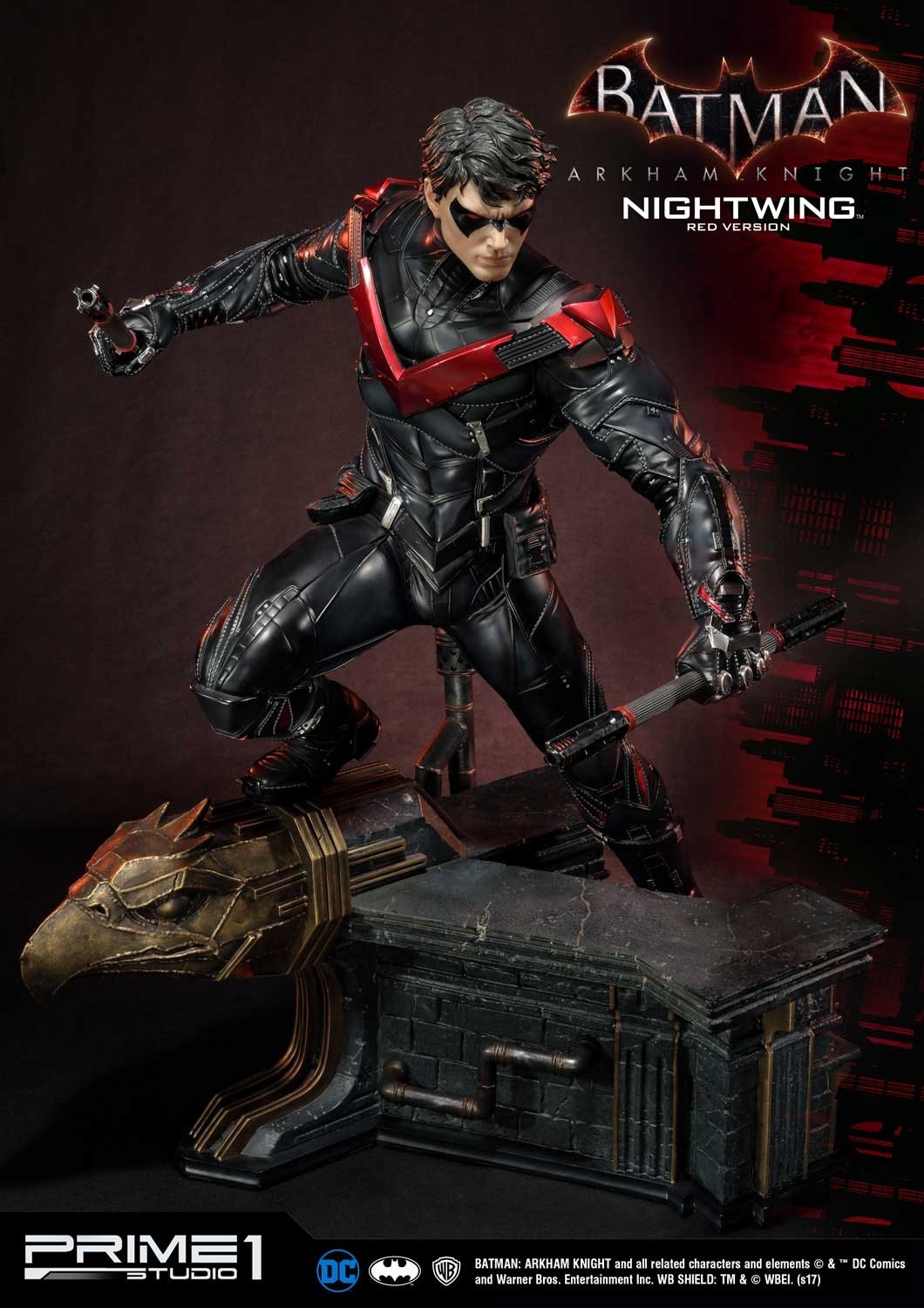 Batman: Arkham Knight - Nightwing - Museum Masterline Series  (MMDC-12RD) - 1/3 - Red Version (Prime 1 Studio) photo 18