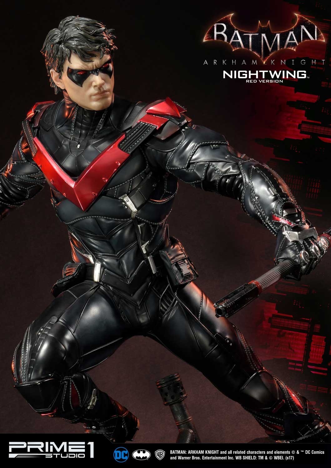 Batman: Arkham Knight - Nightwing - Museum Masterline Series  (MMDC-12RD) - 1/3 - Red Version (Prime 1 Studio) photo 20