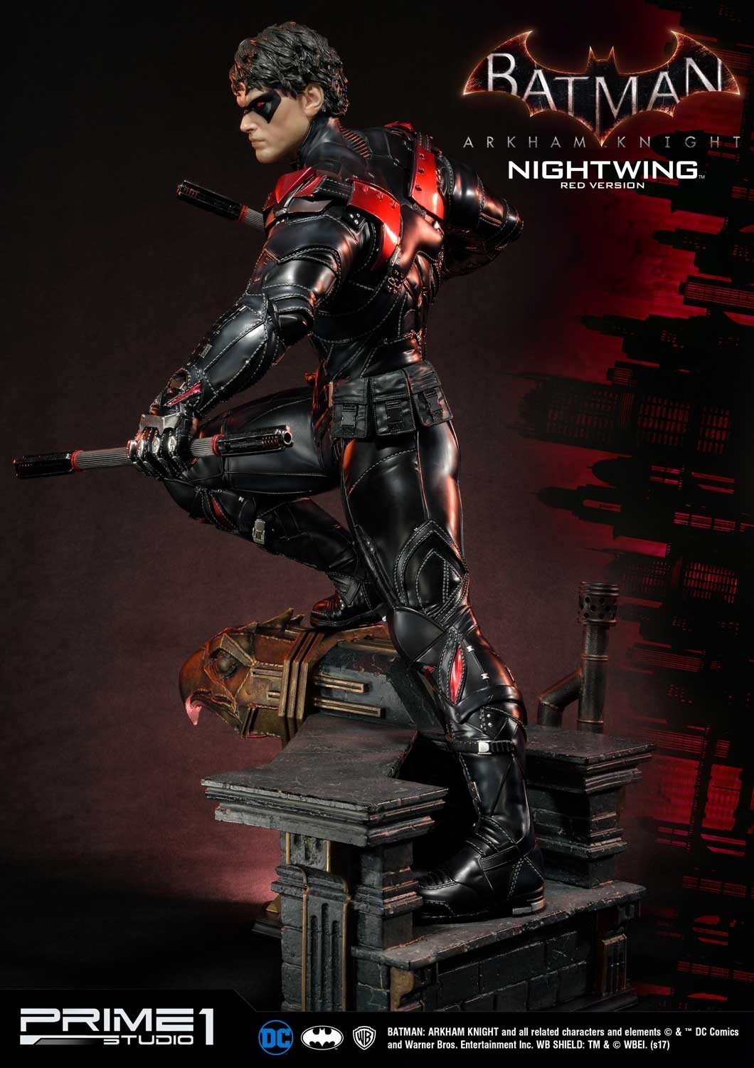 Batman: Arkham Knight - Nightwing - Museum Masterline Series  (MMDC-12RD) - 1/3 - Red Version (Prime 1 Studio) photo 23