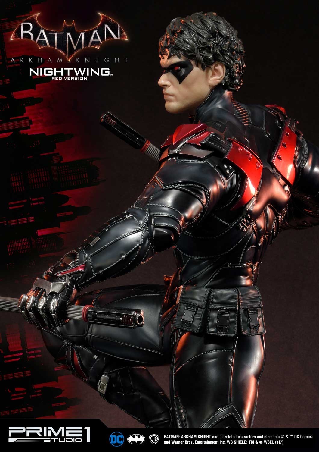 Batman: Arkham Knight - Nightwing - Museum Masterline Series  (MMDC-12RD) - 1/3 - Red Version (Prime 1 Studio) photo 24