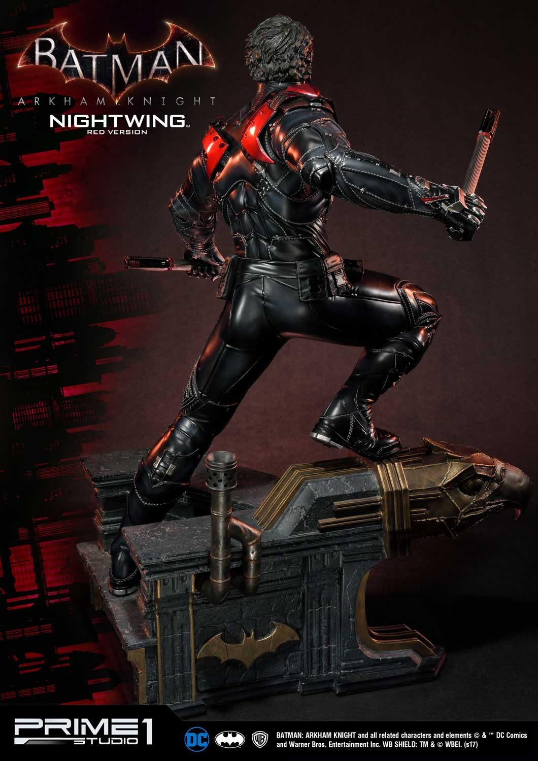 Batman: Arkham Knight - Nightwing - Museum Masterline Series  (MMDC-12RD) - 1/3 - Red Version (Prime 1 Studio) photo 25