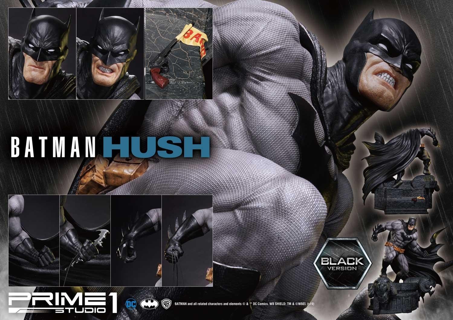 Batman: Hush - Batman - Museum Masterline Series  (MMDCBH-01BL) - 1/3 - Black Version (Prime 1 Studio) photo 10