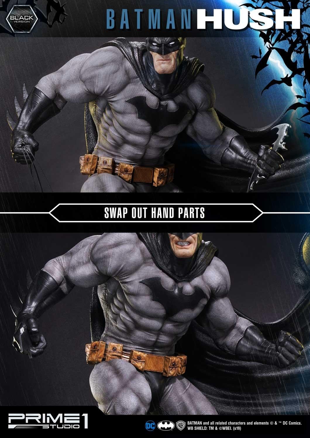 Batman: Hush - Batman - Museum Masterline Series  (MMDCBH-01BL) - 1/3 - Black Version (Prime 1 Studio) photo 18
