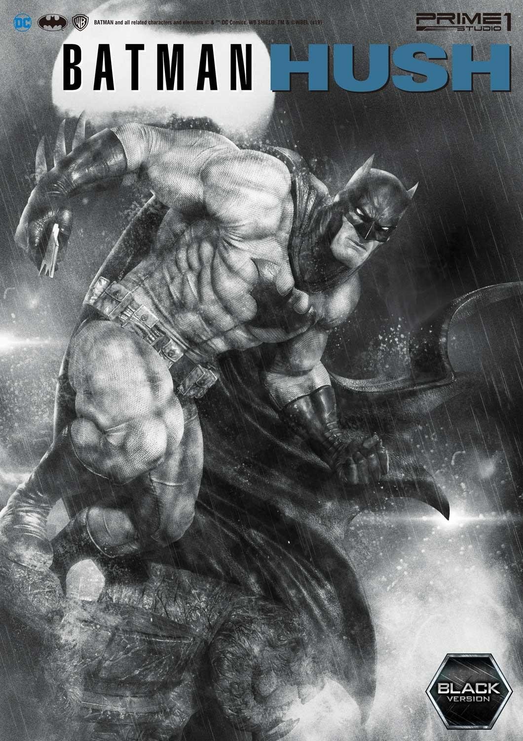 Batman: Hush - Batman - Museum Masterline Series  (MMDCBH-01BL) - 1/3 - Black Version (Prime 1 Studio) photo 28