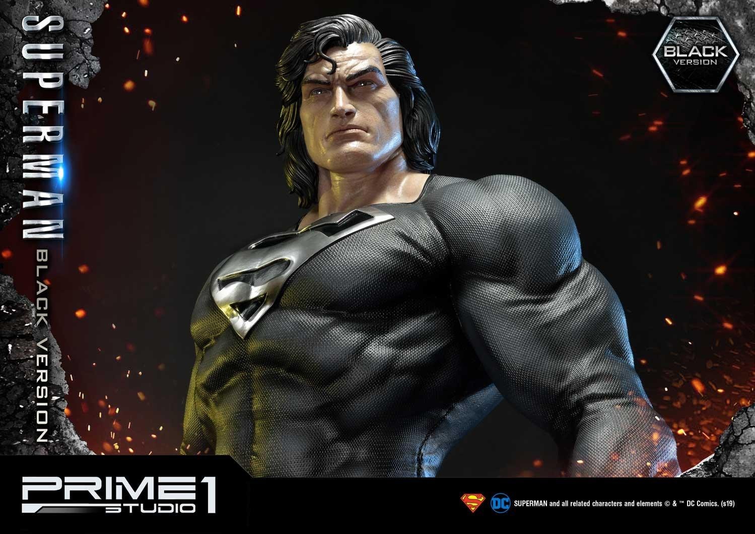 Superman - Museum Masterline Series (MMDCBH-02BL) - 1/3 - Black Version (Prime 1 Studio) photo 2