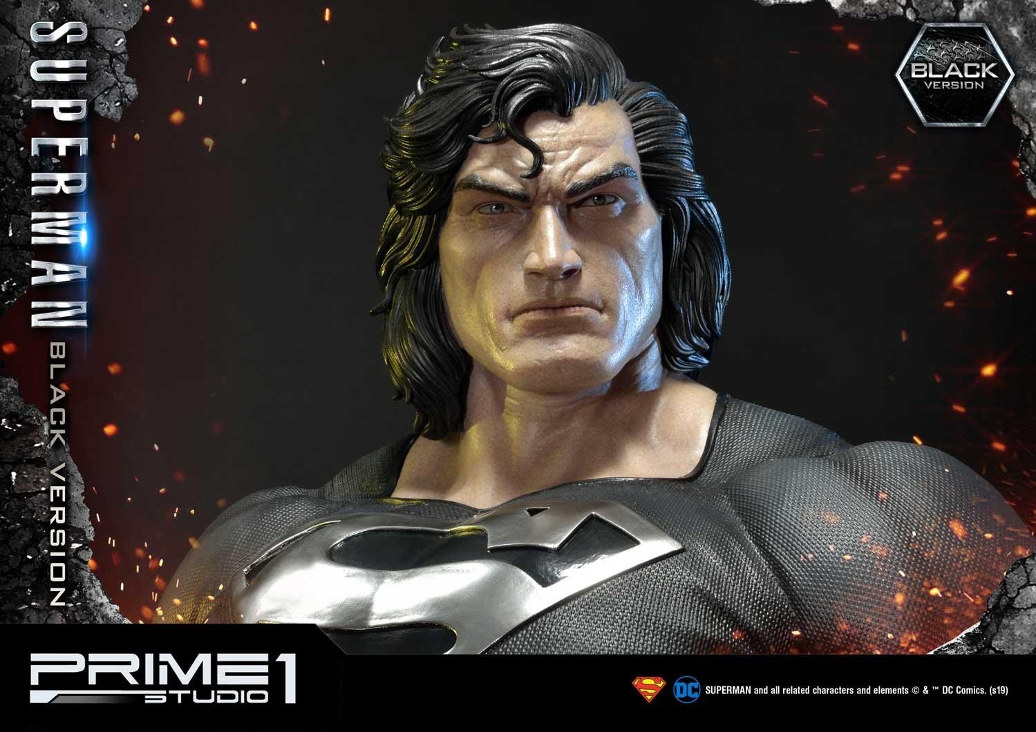 Superman - Museum Masterline Series (MMDCBH-02BL) - 1/3 - Black Version (Prime 1 Studio) photo 3