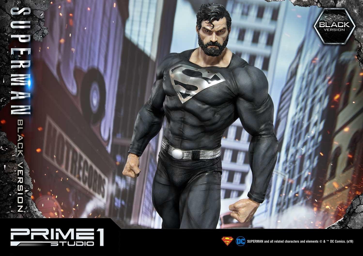 Superman - Museum Masterline Series (MMDCBH-02BL) - 1/3 - Black Version (Prime 1 Studio) photo 7
