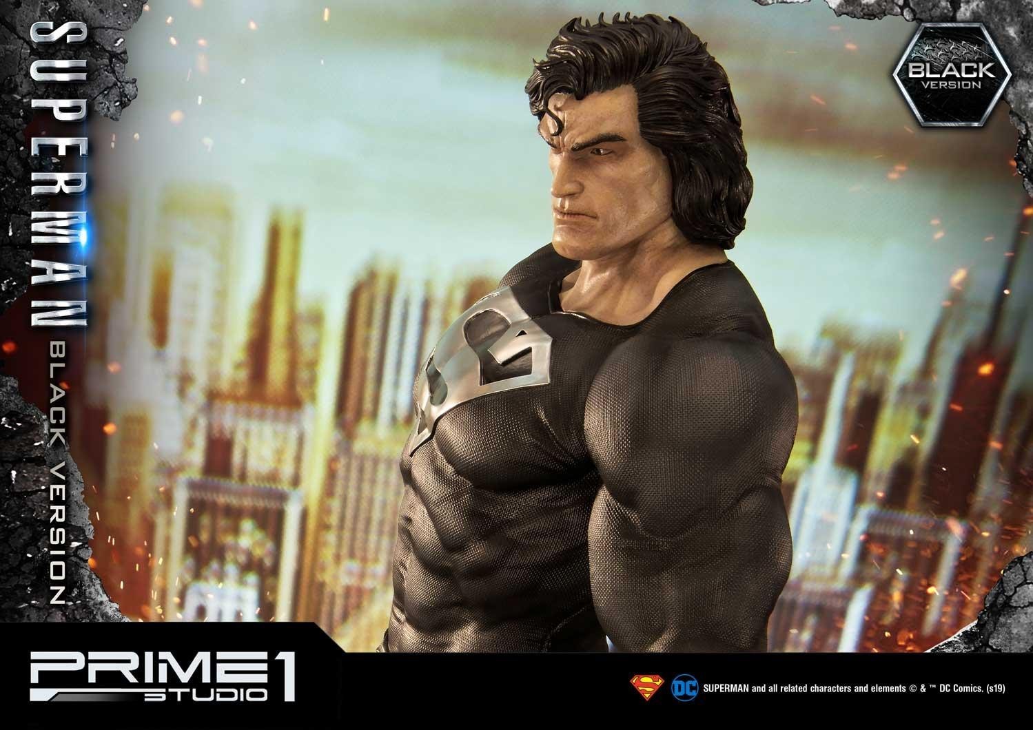 Superman - Museum Masterline Series (MMDCBH-02BL) - 1/3 - Black Version (Prime 1 Studio) photo 8