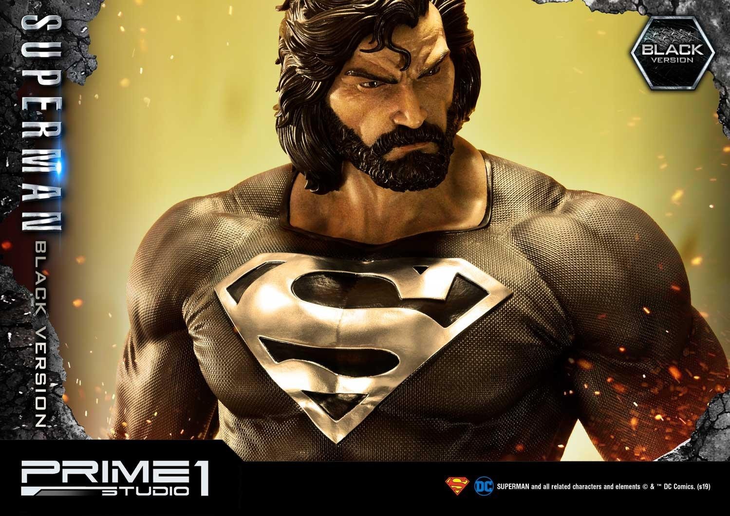 Superman - Museum Masterline Series (MMDCBH-02BL) - 1/3 - Black Version (Prime 1 Studio) photo 11