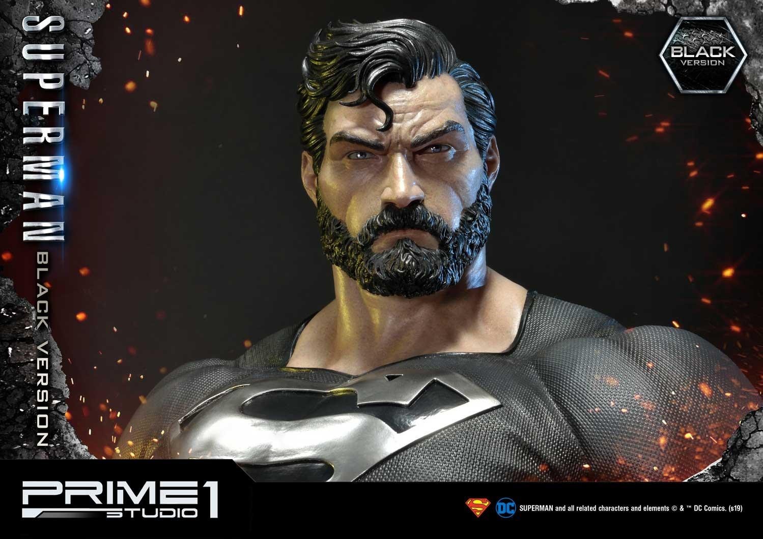 Superman - Museum Masterline Series (MMDCBH-02BL) - 1/3 - Black Version (Prime 1 Studio) photo 12