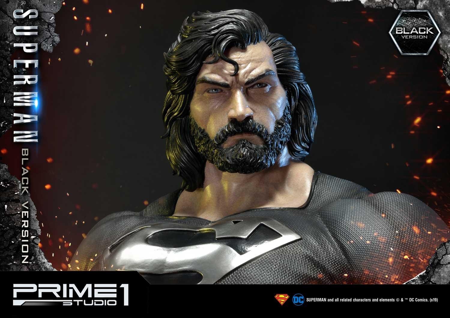 Superman - Museum Masterline Series (MMDCBH-02BL) - 1/3 - Black Version (Prime 1 Studio) photo 13