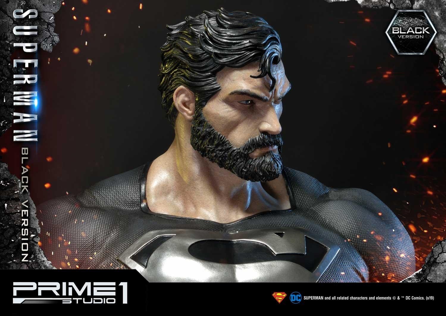 Superman - Museum Masterline Series (MMDCBH-02BL) - 1/3 - Black Version (Prime 1 Studio) photo 14