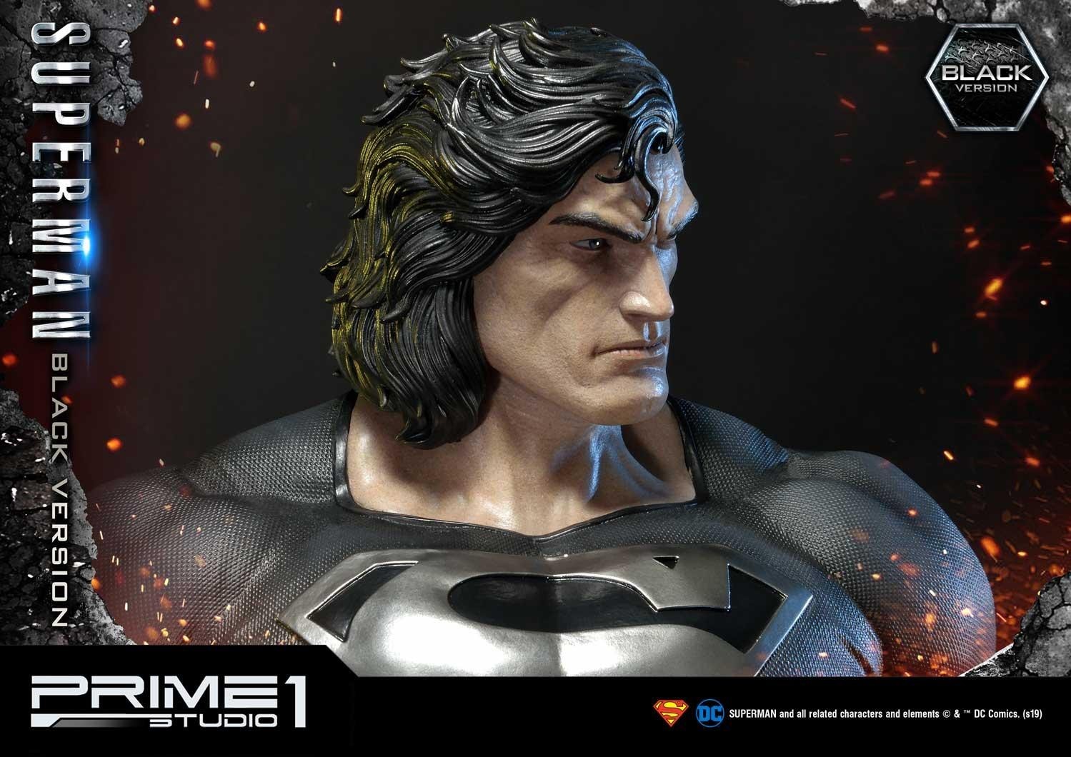 Superman - Museum Masterline Series (MMDCBH-02BL) - 1/3 - Black Version (Prime 1 Studio) photo 16