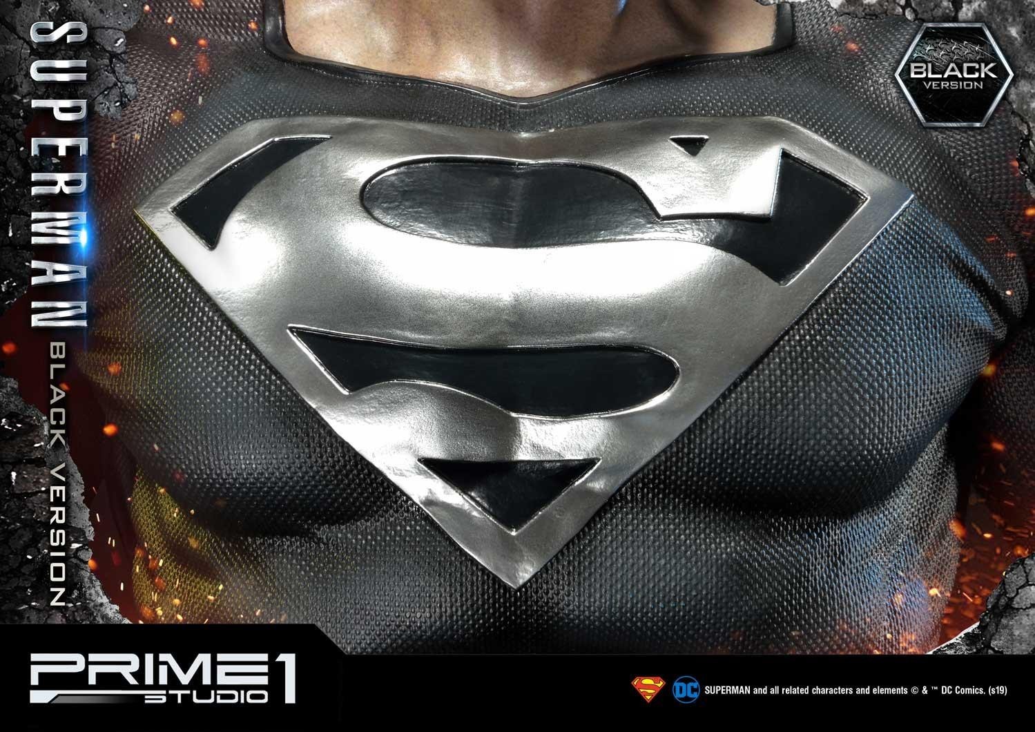 Superman - Museum Masterline Series (MMDCBH-02BL) - 1/3 - Black Version (Prime 1 Studio) photo 19
