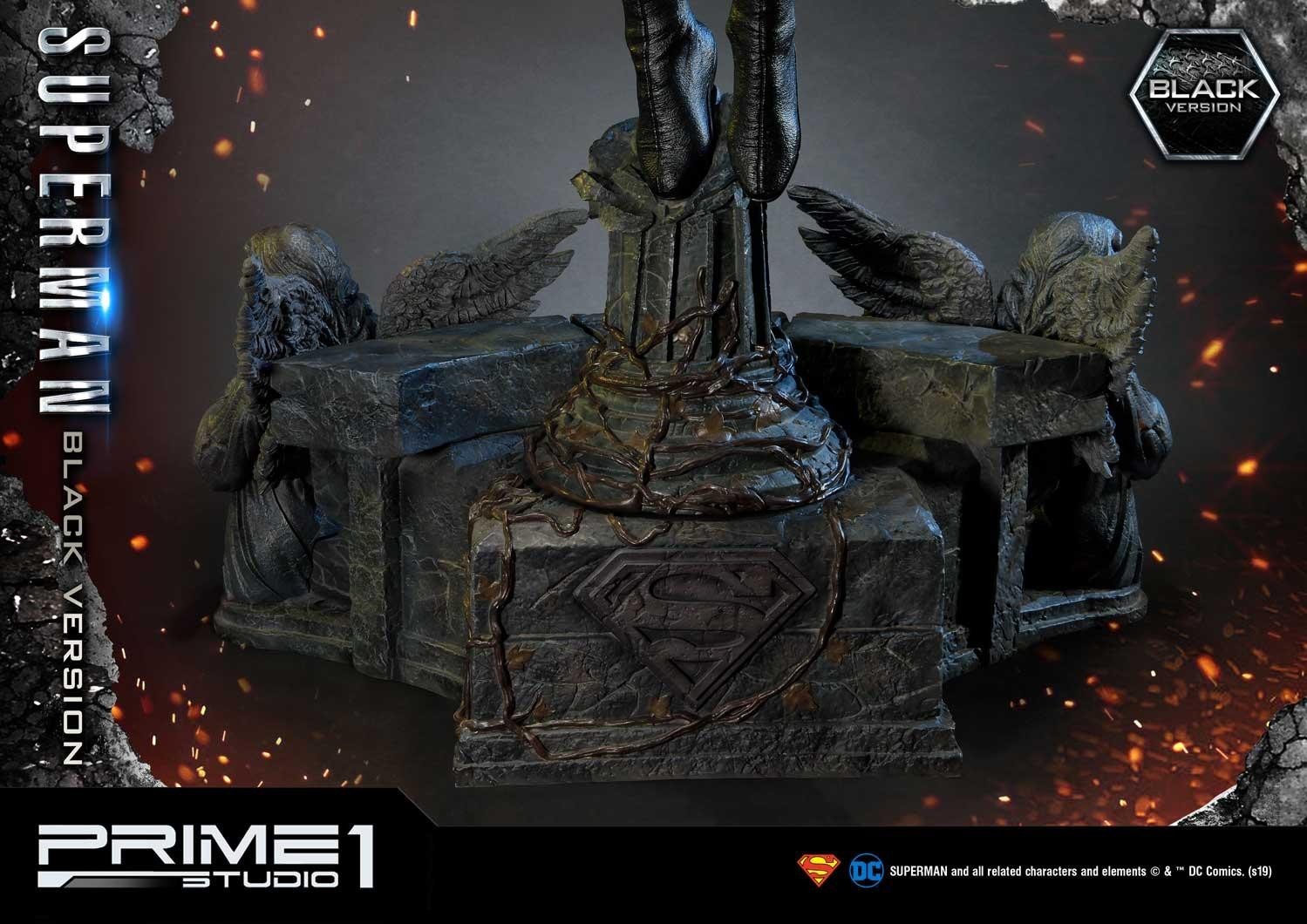 Superman - Museum Masterline Series (MMDCBH-02BL) - 1/3 - Black Version (Prime 1 Studio) photo 20