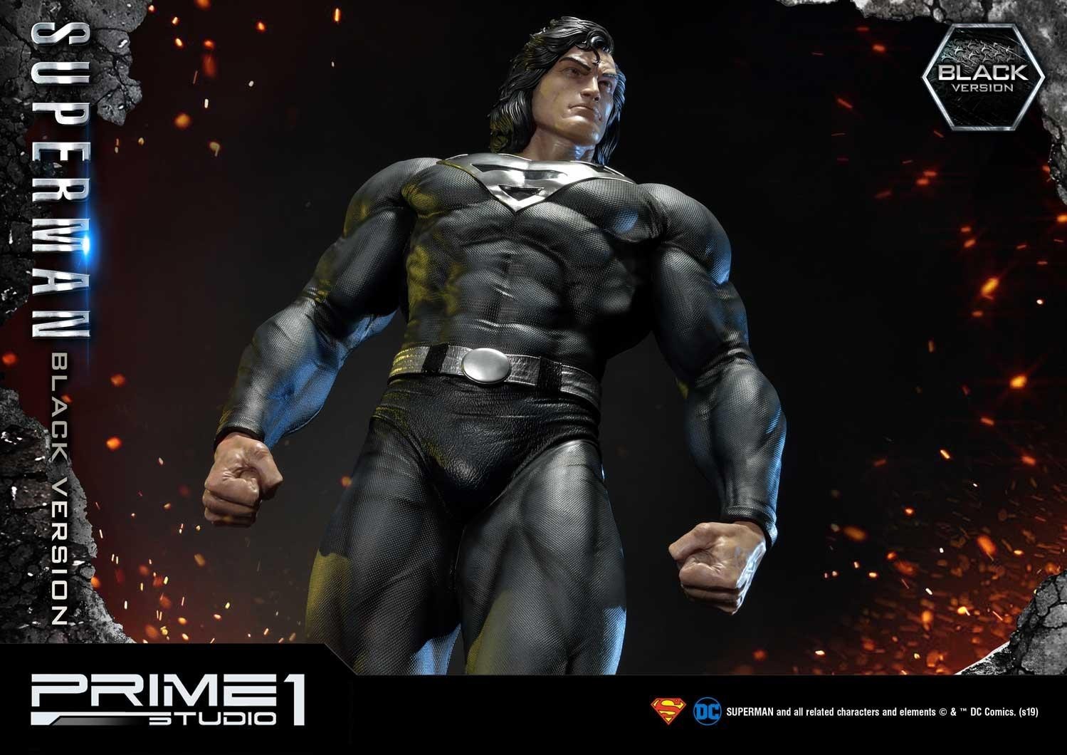 Superman - Museum Masterline Series (MMDCBH-02BL) - 1/3 - Black Version (Prime 1 Studio) photo 23
