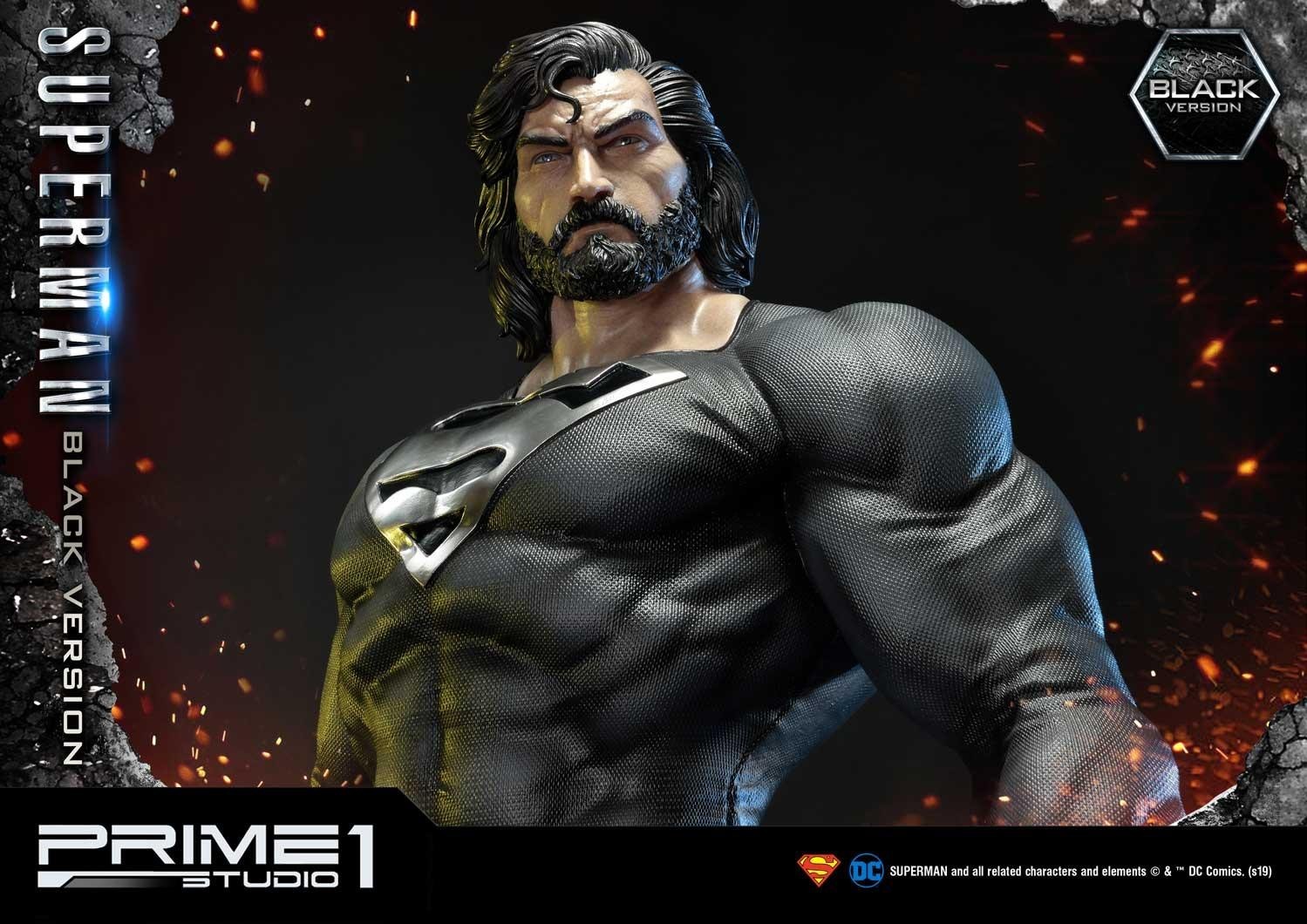 Superman - Museum Masterline Series (MMDCBH-02BL) - 1/3 - Black Version (Prime 1 Studio) photo 24