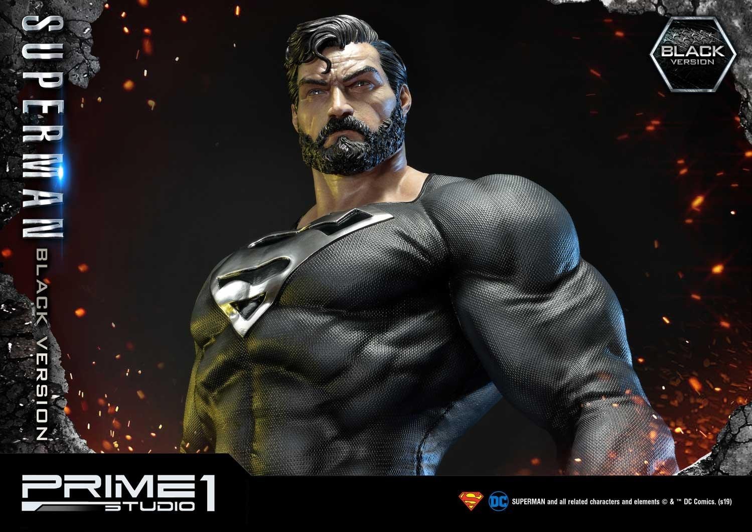 Superman - Museum Masterline Series (MMDCBH-02BL) - 1/3 - Black Version (Prime 1 Studio) photo 25