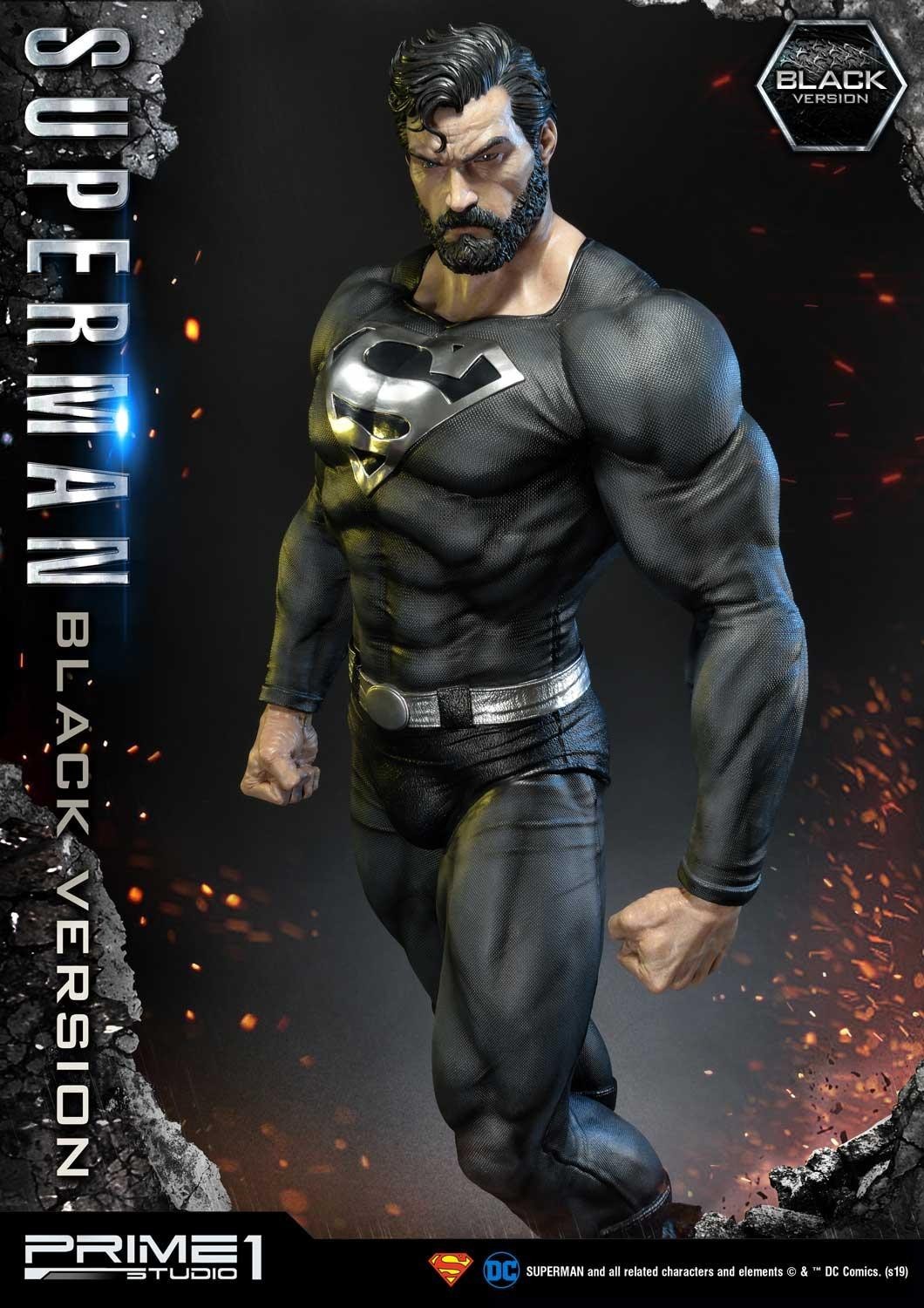 Superman - Museum Masterline Series (MMDCBH-02BL) - 1/3 - Black Version (Prime 1 Studio) photo 28